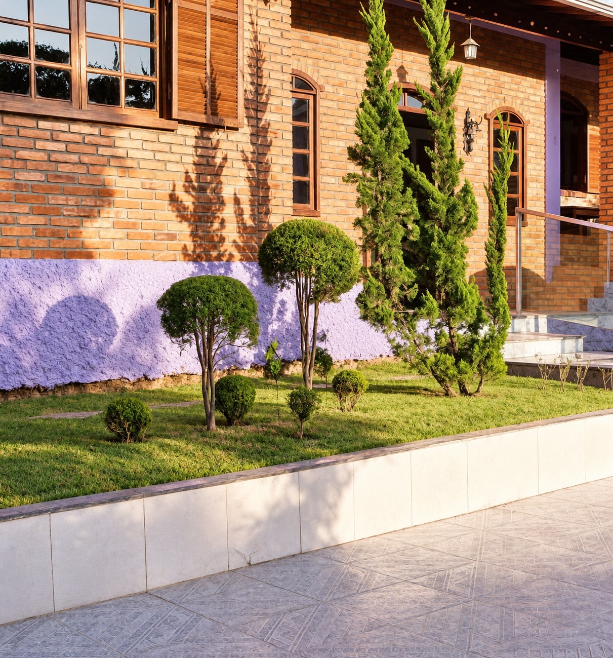 Jardim da entrada